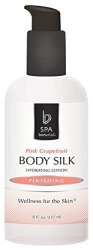 Bon Vital' Body Silk Finishing Product For Soft Skin Anti-aging Moisturizer With Jojoba & Sunflower Oil Daily Body Lotion Hydrates Softens & Nourishes Skin