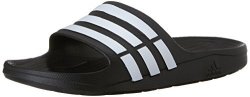 Adidas Duramo Slide Sandal Black white black 10 M Us