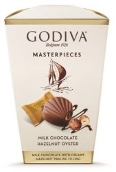 Godiva - Milk Chocolate Hazelnut Oyster Gift Box 119G