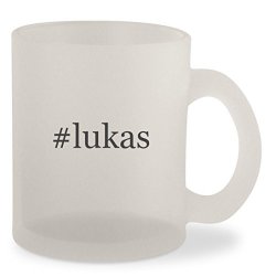 Lukas - Hashtag Frosted 10OZ Glass Coffee Cup Mug
