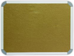 Info Board Aluminium Frame - 1800 1200MM - Beige