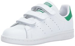 Adidas Originals Boys' Stan Smith Cf J Sneaker White white white 6 Medium Us Big Kid