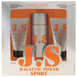 Jean Arthes Js Magnetic Sport Edt 100ML Plus Aftershave 75ML And Shower Gel 75ML