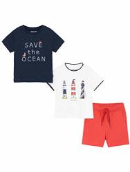 Mayoral 21-01670-087-3 Pcs Set Ocean For Baby-boys 12 Months Nautical