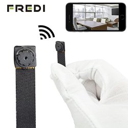 Hd Fredi Mini Super Small Portable Hidden Spy Camera P2p Wireless Wifi Digital Video Recorder For Ios Iphone Android Phone App Remote View