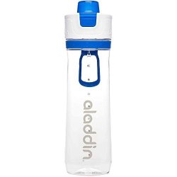Aladdin Active Hydration Tracker Water Bottle Blue 0.8 Litre