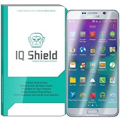 Samsung Galaxy Note 5 Screen Protector Iq Shield Tempered Ballistic Glass Screen Protector For Samsung Galaxy Note 5 99.9% Transparent HD And Anti-bubble Shield - With