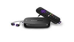 ROKU Ultra 4K Uhd Streaming Media Player With Hdr Enhanced Remote With Voice Search And Headphones Remote Finder USB Port Dual-band Wifi Ethernet