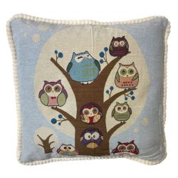 Chirpy Birds Scatter Cushion - Inner Included - 40 X 40 Cm