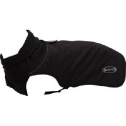 Thermal Quilted Dog Coat Black