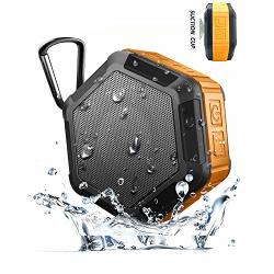 Da-upup Waterproof Shower Speaker Waterproof 15HOUR Playtime Rechargeable 5W Enhanced Bass Portable True Stereo Sound tws 2 Speakers Pair Support Tf Card For Iphone Android