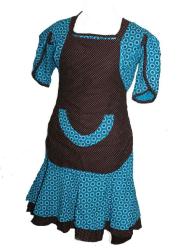 shweshwe dresses with aprons