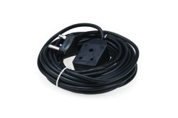 Digitech 16A Electrical Ext 20M 2.5MM Black Livestainable