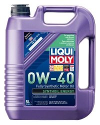 Liqui Moly 2050 Synthoil Energy 0W-40 Motor Oil - 5 Liter Jug