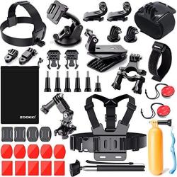 ZOOKKI Sports Accessories Kit For Gopro 6 HERO5 Black 4 Silver Hero 3 Outdoor Action Camera Accessories For SJ4000 SJ5000 SJ5000X SJ6 Legend sjcam M20 4K M10 Wifi xiaomi Yi