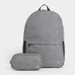 Core Grey Backpack With Cooler