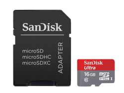 SanDisk 16GB 80 Mb s Ultra Micro Uhs-i Sdhc C10