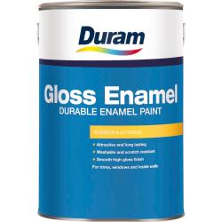 Paint Gloss Enamel Black 1L