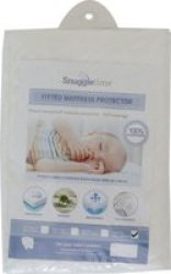 Fitted Mattress Protector Large Cot