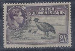 Solomon Islands 1939 Kgvi 2S6D Bird Fine Mint