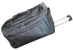 Platinum 70CM Duffel Bag On Wheels Grey blue
