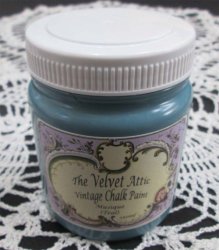 The Velvet Attic - Vintage Chalk Paint 1L- Musique Teal