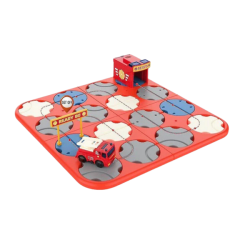 Toys Car Board Game Montessori Maze Race Track Game Fire Series
