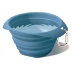 Kurgo Collaps A Bowl Dog Travel Bowl - Blue