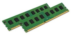 Kingston Valueram 8 Gb Kit 2X4 Gb Modules 1333MHZ DDR3 Non-ecc CL9 Dimm Desktop Memory KVR1333D3N9K2 8G