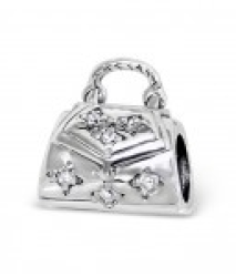 C50-C11114 - 925 Sterling Silver Handbag European Bead Charm