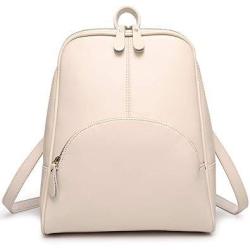 Elombr Women's Backpack Purse Pu Leather Ladies Casual Shoulder Bag School Bag For Girls