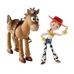 Disney Pixar Toy Story 3 Exclusive Movie Moments 6 Inch Action Figure 2PACK Jessie Bullseye