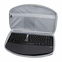 Mchoi Hard Portable Case Fits For Microsoft Sculpt Ergonomic Keyboard 5KV-00001
