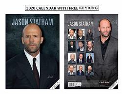 Jason Statham Unofficial Calendar 2020 + Jason Statham Keychain