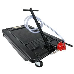 Deals on Baclaugh Low Profile Oil Drain Pan Portable 17 Gallon For ...