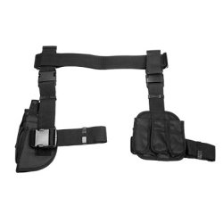 NC Star Leg Holster And Mag Pouch With Belt Black