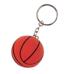 Basketball Stress Ball - Keychain