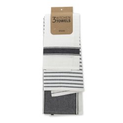 @home Kitchen Towel Blue Combo Ultimate 3PACK