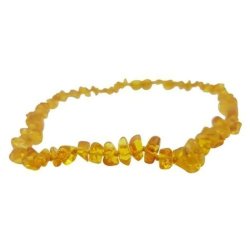 Amber Baby Teething Necklace Honey 31 - 32CM