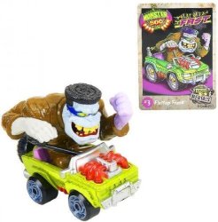 Monster 500 Trading Card & Large Car Figure Flattop Frank By Toys R Us