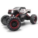 Longshow Toy RC Vehicles， RGT 1//24 2.4G 4WD 15KM//H RC Rock Crawler Rechargeable Remote Control Truck Off Road RC Car Perfect Gift For Kids