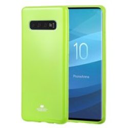 Goospery Jelly Cover Galaxy S10 Green