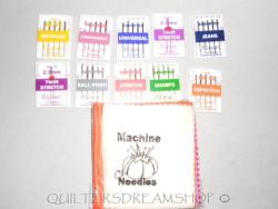 Sewing Machine Needles X4 Packs & 1X Free Booklet