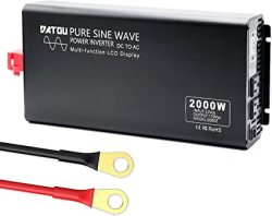 Deals on Datouboss Pure Sine Wave Inverter 2000W Power Inverter