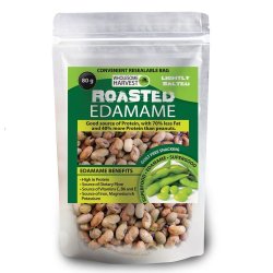 Wholesome Harvest Roasted And Salted Edamame Beans 80G