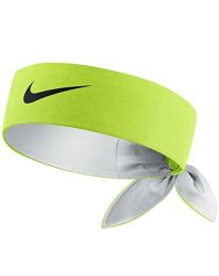 Nike Head Tie Headband Volt black