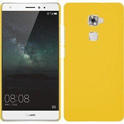 Hardcase For Huawei Mate S - Rubberized Yellow - Cover Phonenatic + Protective Foils