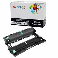 Linkcolor Compatible DR760 DR730 Drum Unit Replacement For Brother DR-730 DR-760 Drum Unit For Brother HL-L2370DW HL-L2350DW HL-L2390DW HL-L2395DW HL-L2370DWXL Printer Black 1-PACK