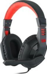 Redragon Over-ear Ares Aux Gaming Headset - Black