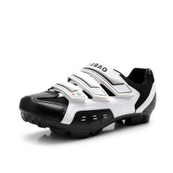 Tiebao Road Cycling Shoes Black And White - 41 7.5 UK